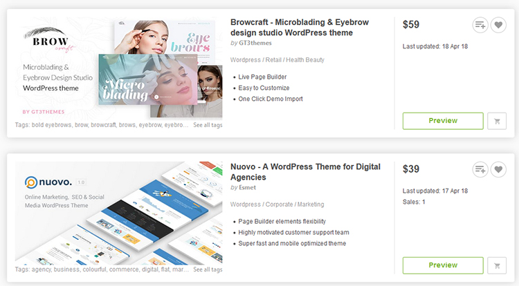 premium wordpress themes